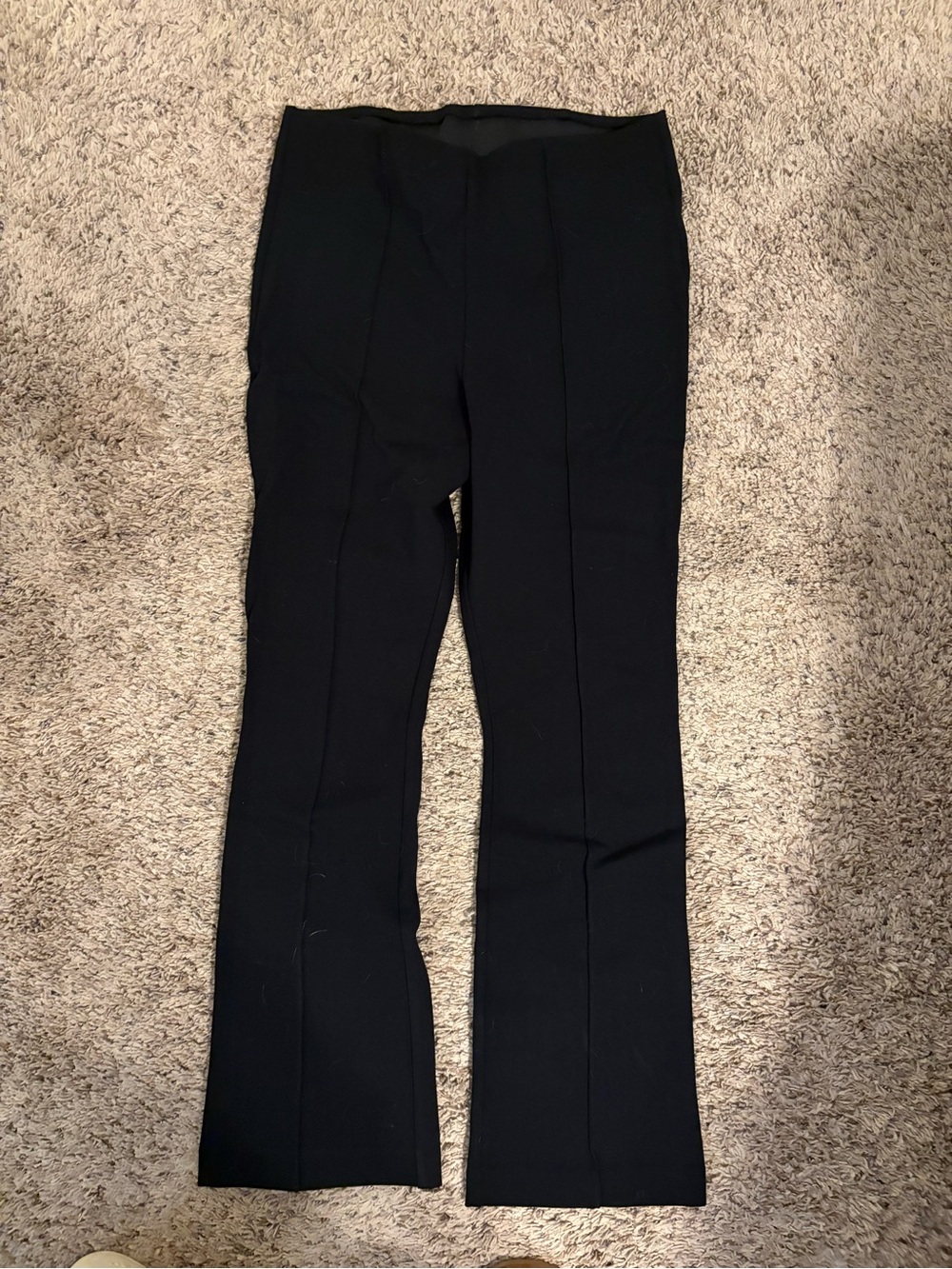 GAP Black Ponte Cropped Ankle Pants